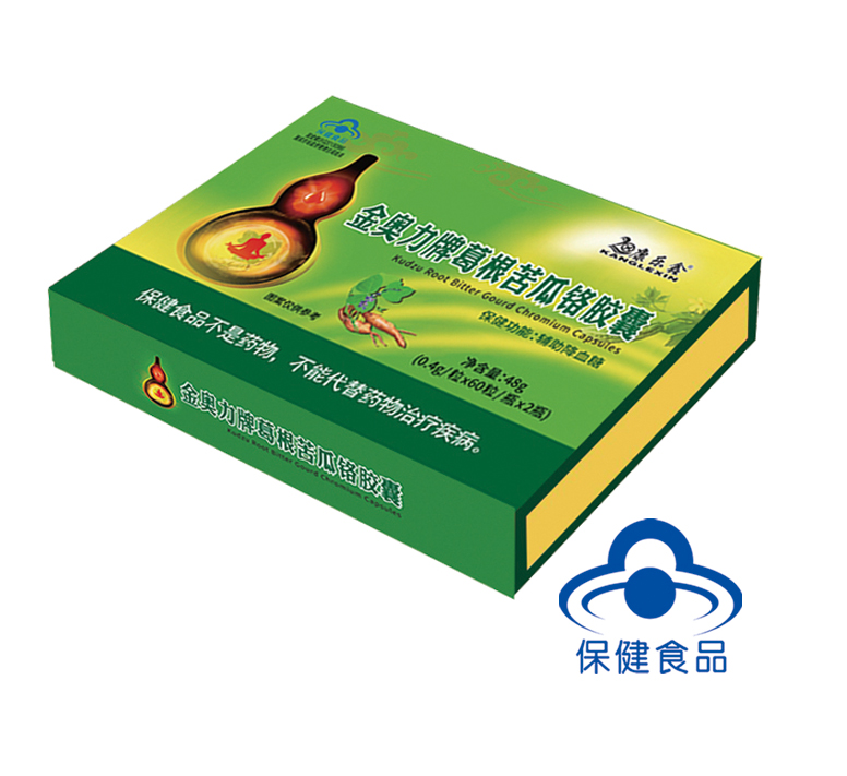 金奧力牌葛根苦瓜鉻膠囊