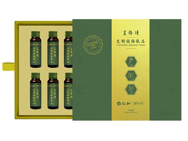 仁和酵科書葛絳清葛根桑葉發(fā)酵飲品酵素全國招商